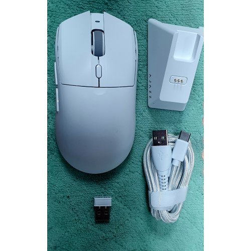 Уценка мышка Ajazz AJ139 V2 MC Wireless (AJ139-V2-MC-W) White (Повреждена упаковка, 817664) купить в Украине: Киев, Днепр, Харьков, Одесса  | Низкая цена, отзывы, характеристики от TELEMART фото