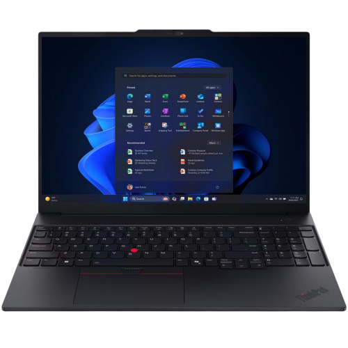Ноутбук Lenovo ThinkPad E16 G3 (21TGS08H00) Black купити в Україні: Київ, Львів, Хмельницький, Тернопіль | Низька ціна, відгуки, характеристики від TELEMART фото