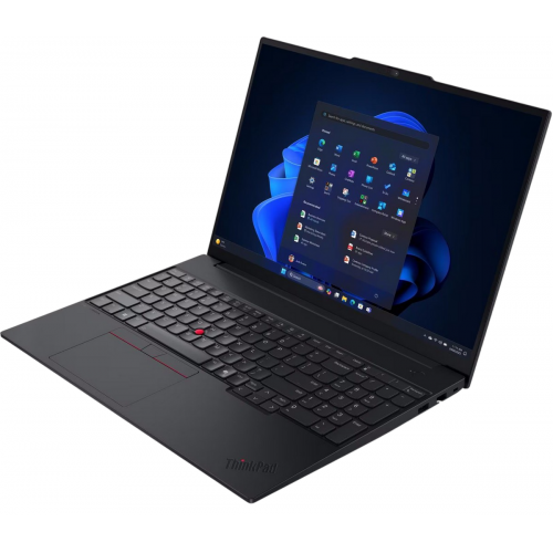 Ноутбук Lenovo ThinkPad E16 G3 (21TGS08H00) Black купити в Україні: Київ, Львів, Хмельницький, Тернопіль | Низька ціна, відгуки, характеристики від TELEMART фото