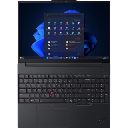 Ноутбук Lenovo ThinkPad E16 G3 (21TGS08H00) Black купити в Україні: Київ, Львів, Хмельницький, Тернопіль | Низька ціна, відгуки, характеристики від TELEMART фото