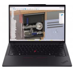 Ноутбук Lenovo ThinkPad P14s G6 (21RV0012RA) Black / 14″ (1920x1200, IPS) / AMD Ryzen AI 9 HX Pro 370 (2.0-5.1 ГГц), 12 ядер / AMD Radeon 890M Graphics / 96 ГБ (DDR5) / 2048 ГБ (SSD) / Windows 11 Pro