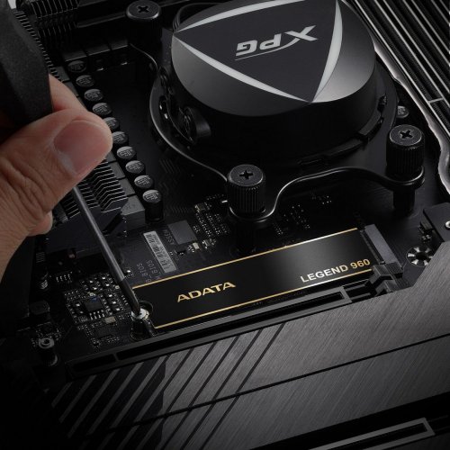 SSD-диск ADATA Legend 960 3D NAND 1TB M.2 (2280 PCI-E) (ALEG-960-1TCS) купить в Украине: Киев, Днепр, Харьков, Одесса  | Проверка совместимости, низкая цена, отзывы, характеристики от TELEMART фото