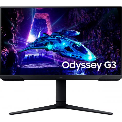 Монитор Samsung 24" Odyssey G3 (LS24DG302EIXCI) Black купить в Украине: Киев, Днепр, Харьков, Одесса  | Низкая цена, отзывы, характеристики от TELEMART фото