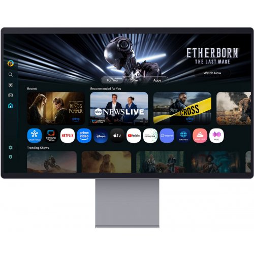 Монитор Samsung 32" Smart M90SF (LS32FM902SIXUA) Black купить в Украине: Киев, Днепр, Харьков, Одесса  | Низкая цена, отзывы, характеристики от TELEMART фото