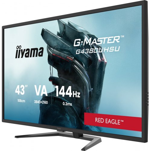Монітор Iiyama 42.5" G-Master G4380UHSU-B2 Black купити в Україні: Київ, Львів, Хмельницький, Тернопіль | Низька ціна, відгуки, характеристики від TELEMART фото