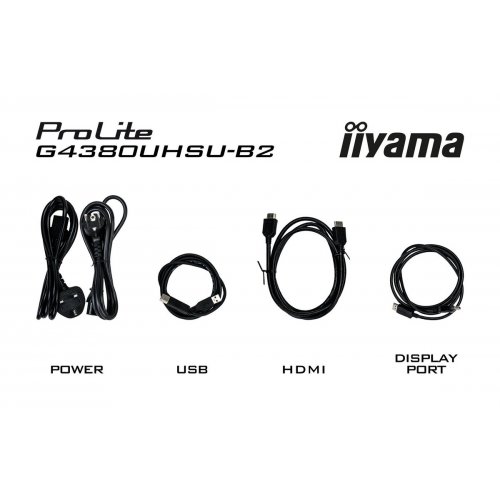 Монітор Iiyama 42.5" G-Master G4380UHSU-B2 Black купити в Україні: Київ, Львів, Хмельницький, Тернопіль | Низька ціна, відгуки, характеристики від TELEMART фото