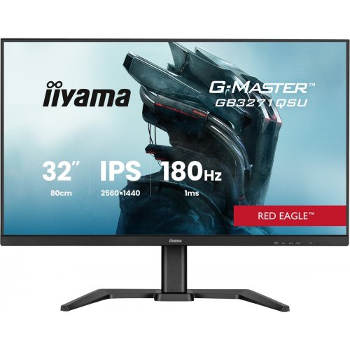 Монітор Iiyama 31.5" G-Master GB3271QSU-B2 Black купити в Україні: Київ, Львів, Хмельницький, Тернопіль | Низька ціна, відгуки, характеристики від TELEMART фото