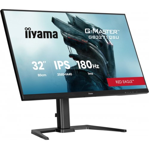 Монітор Iiyama 31.5" G-Master GB3271QSU-B2 Black купити в Україні: Київ, Львів, Хмельницький, Тернопіль | Низька ціна, відгуки, характеристики від TELEMART фото