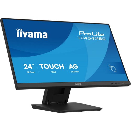 Монітор Iiyama 23.8" ProLite T2454MSC-B3AG Black купити в Україні: Київ, Львів, Хмельницький, Тернопіль | Низька ціна, відгуки, характеристики від TELEMART фото