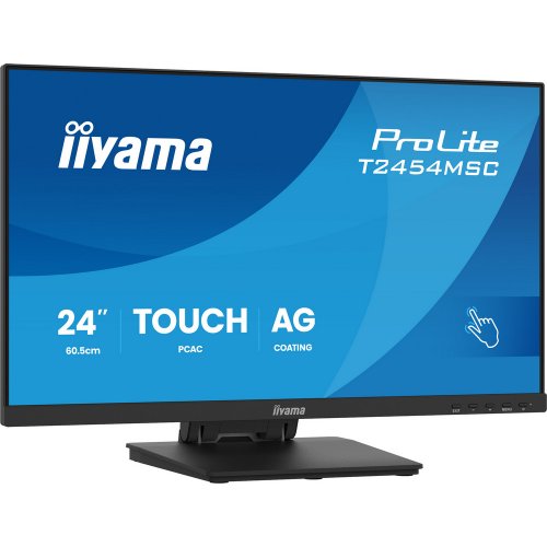 Монітор Iiyama 23.8" ProLite T2454MSC-B3AG Black купити в Україні: Київ, Львів, Хмельницький, Тернопіль | Низька ціна, відгуки, характеристики від TELEMART фото