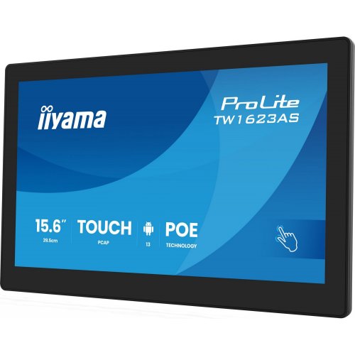 Монітор Iiyama 15.6" ProLite TW1623AS-B3P Black купити в Україні: Київ, Львів, Хмельницький, Тернопіль | Низька ціна, відгуки, характеристики від TELEMART фото