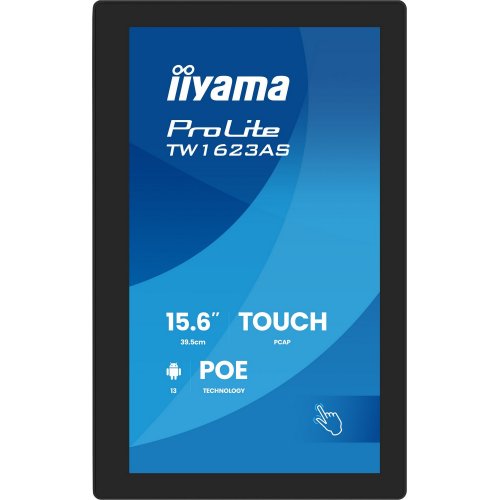 Монітор Iiyama 15.6" ProLite TW1623AS-B3P Black купити в Україні: Київ, Львів, Хмельницький, Тернопіль | Низька ціна, відгуки, характеристики від TELEMART фото