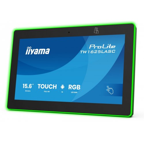 Монітор Iiyama 15.6" ProLite TW1625LASC-B3PNR Black купити в Україні: Київ, Львів, Хмельницький, Тернопіль | Низька ціна, відгуки, характеристики від TELEMART фото