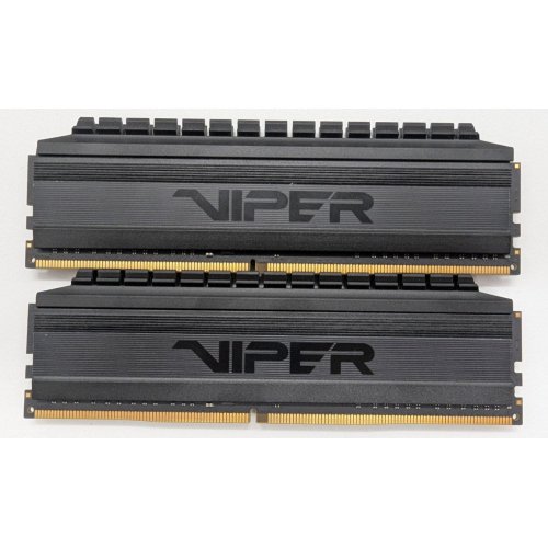 Озп Patriot DDR4 16GB (2x8GB) 3200Mhz Viper 4 Blackout (PVB416G320C6K) (Відновлено продавцем, 817742) купити в Україні: Київ, Львів, Хмельницький, Тернопіль | Перевірка сумісності, низька ціна, відгуки, характеристики від TELEMART фото