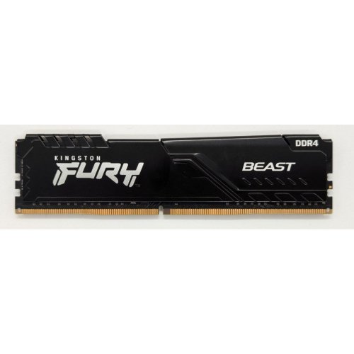 Озу Kingston DDR4 32GB (2x16GB) 3200Mhz FURY Beast Black (KF432C16BBK2/32) (Восстановлено продавцом, 817756) купить в Украине: Киев, Днепр, Харьков, Одесса  | Проверка совместимости, низкая цена, отзывы, характеристики от TELEMART фото