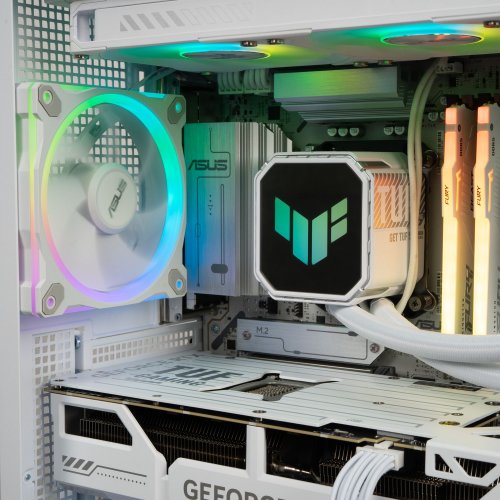 Компьютер EVOLVE GamePart Total:White Pro (EVGP-TWPR980X3DN507TI-D532S1TWH) White купить в Украине: Киев, Днепр, Харьков, Одесса  | Низкая цена, отзывы, характеристики от TELEMART фото