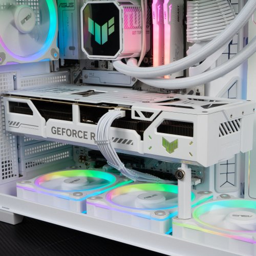 Компьютер EVOLVE GamePart Total:White Pro (EVGP-TWPR980X3DN507TI-D532S1TWH) White купить в Украине: Киев, Днепр, Харьков, Одесса  | Низкая цена, отзывы, характеристики от TELEMART фото