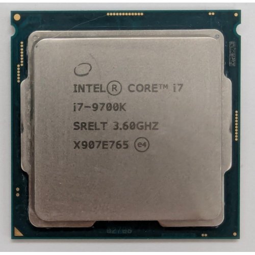 Процесор Intel Core i7-9700K 3.6(4.9)GHz 12MB s1151 Tray (CM8068403874212) (Відновлено продавцем, 817793) купити в Україні: Київ, Львів, Хмельницький, Тернопіль | Перевірка сумісності, низька ціна, відгуки, характеристики від TELEMART фото
