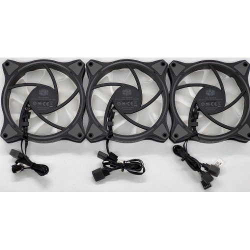 Кулер для корпуса Cooler Master MasterFan MF120 Halo ARGB 3 in 1 (MFL-B2DN-183PA-R1) (Восстановлено продавцом, 817809) купить в Украине: Киев, Днепр, Харьков, Одесса  | Проверка совместимости, низкая цена, отзывы, характеристики от TELEMART фото