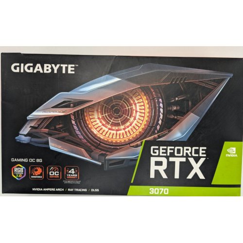 Відеокарта Gigabyte GeForce RTX 3070 Gaming OC 8192MB (GV-N3070GAMING OC-8GD 2.0) (Відновлено продавцем, 817975) купити в Україні: Київ, Львів, Хмельницький, Тернопіль | Перевірка сумісності, низька ціна, відгуки, характеристики від TELEMART фото