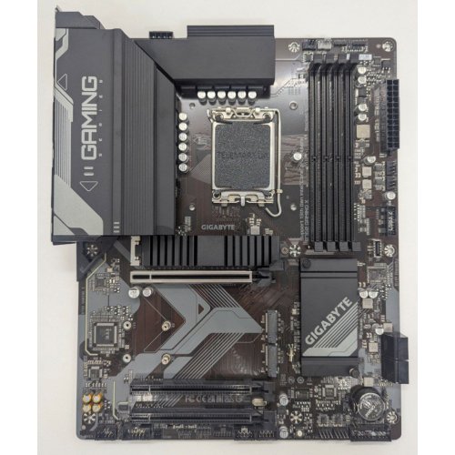 Материнська плата Gigabyte B760 GAMING X (s1700, Intel B760) (Відновлено продавцем, 818013) купити в Україні: Київ, Львів, Хмельницький, Тернопіль | Перевірка сумісності, низька ціна, відгуки, характеристики від TELEMART фото