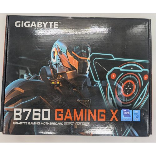 Материнська плата Gigabyte B760 GAMING X (s1700, Intel B760) (Відновлено продавцем, 818013) купити в Україні: Київ, Львів, Хмельницький, Тернопіль | Перевірка сумісності, низька ціна, відгуки, характеристики від TELEMART фото