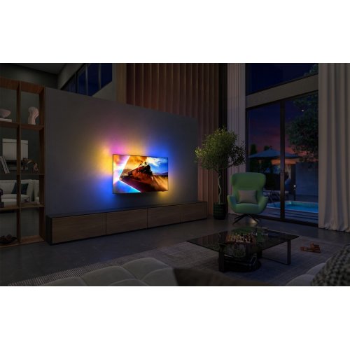 Телевизор Philips 48" 48OLED770/12 Black купить в Украине: Киев, Днепр, Харьков, Одесса  | Низкая цена, отзывы, характеристики от TELEMART фото