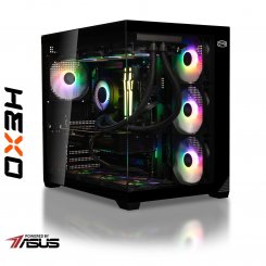 Компьютер HEXO Gaming RTX5080 Pro (HGP-980X3DN5080-D564S1TBK) Black / AMD Ryzen 7 9800X3D (4.7–5.2 ГГц), 8 ядер / RTX 5080 / 64 ГБ (DDR5) / 1024 ГБ (SSD)
