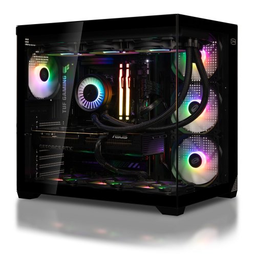 Компьютер HEXO Gaming RTX5080 Pro (HGP-980X3DN5080-D564S1TBK) Black купить в Украине: Киев, Днепр, Харьков, Одесса  | Низкая цена, отзывы, характеристики от TELEMART фото