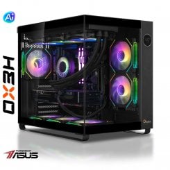 Комп'ютер HEXO Gaming RTX5080 Pro (HGP-980X3DN5080-D564S1TBK) Black / AMD Ryzen 7 9800X3D (4.7–5.2 ГГц), 8 ядер / NVIDIA GeForce RTX 5080 / 64 ГБ (DDR5) / 1024 ГБ (SSD)
