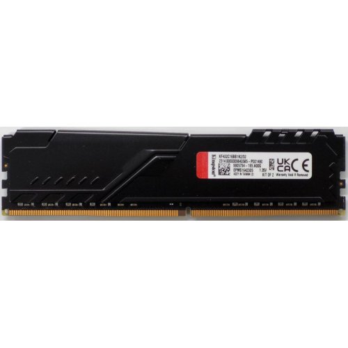 Озу Kingston DDR4 16GB 3200Mhz FURY Beast Black (KF432C16BB1/16) (Восстановлено продавцом, 818152) купить в Украине: Киев, Днепр, Харьков, Одесса  | Проверка совместимости, низкая цена, отзывы, характеристики от TELEMART фото