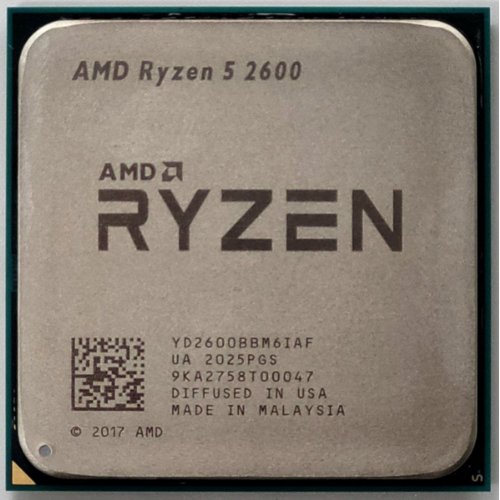 Процессор AMD Ryzen 5 2600 3.4(3.9)GHz 16MB sAM4 Box (YD2600BBAFBOX) (Восстановлено продавцом, 818165) купить в Украине: Киев, Днепр, Харьков, Одесса  | Проверка совместимости, низкая цена, отзывы, характеристики от TELEMART фото