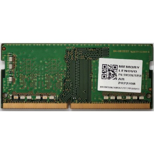 Озу Samsung SODIMM DDR4 8GB 3200Mhz (M471A1G44BB0-CWE) (Восстановлено продавцом, 818169) купить в Украине: Киев, Днепр, Харьков, Одесса  | Проверка совместимости, низкая цена, отзывы, характеристики от TELEMART фото