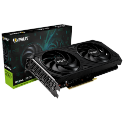 Видеокарта Palit GeForce RTX 4060 Ti Dual 8192MB (NE6406T019P1-1060D) (Восстановлено продавцом, 818177)