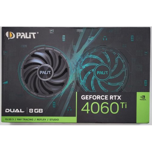 Видеокарта Palit GeForce RTX 4060 Ti Dual 8192MB (NE6406T019P1-1060D) (Восстановлено продавцом, 818177) купить в Украине: Киев, Днепр, Харьков, Одесса  | Проверка совместимости, низкая цена, отзывы, характеристики от TELEMART фото