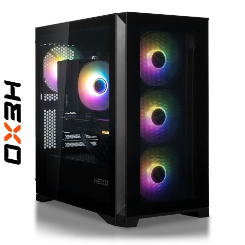 Комп'ютер HEXO Gaming TwinFront Pro (HGP-GTF570XN5060TI-D432S1TBK) Black купити в Україні | Telemart фото