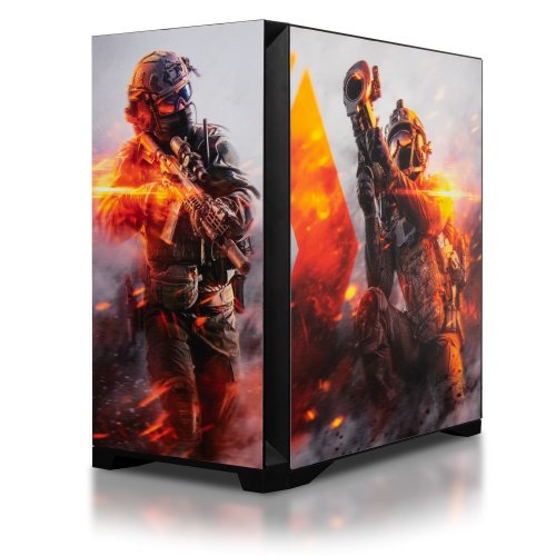 Компьютер EVOLVE SpecialPart BattleField PC (EVSP-BTTFPR970XN507-D532S1TBK) Black купить в Украине: Киев, Днепр, Харьков, Одесса  | Низкая цена, отзывы, характеристики от TELEMART фото