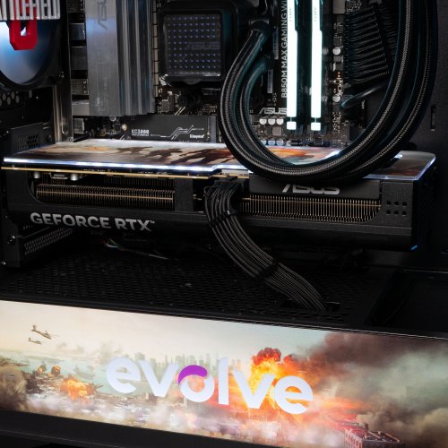 Компьютер EVOLVE SpecialPart BattleField PC (EVSP-BTTFPR970XN507-D532S1TBK) Black купить в Украине: Киев, Днепр, Харьков, Одесса  | Низкая цена, отзывы, характеристики от TELEMART фото