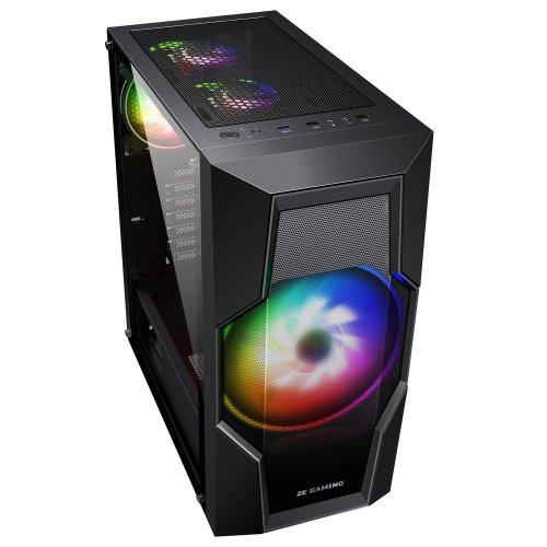 Корпус 2E Gaming TURBO (2E-G2057B) без БП Black (Відновлено продавцем, 818355) купити в Україні: Київ, Львів, Хмельницький, Тернопіль | Перевірка сумісності, низька ціна, відгуки, характеристики від TELEMART фото