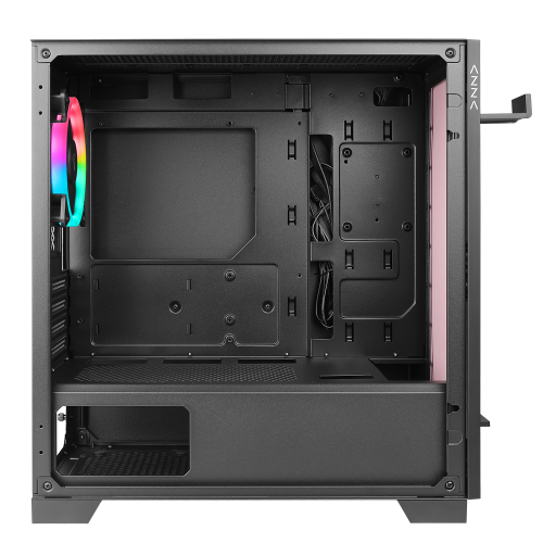 Корпус AZZA Elise ARGB Tempered Glass без БП (CSAZ-140) Black (Восстановлено продавцом, 818359) купить в Украине: Киев, Днепр, Харьков, Одесса  | Проверка совместимости, низкая цена, отзывы, характеристики от TELEMART фото