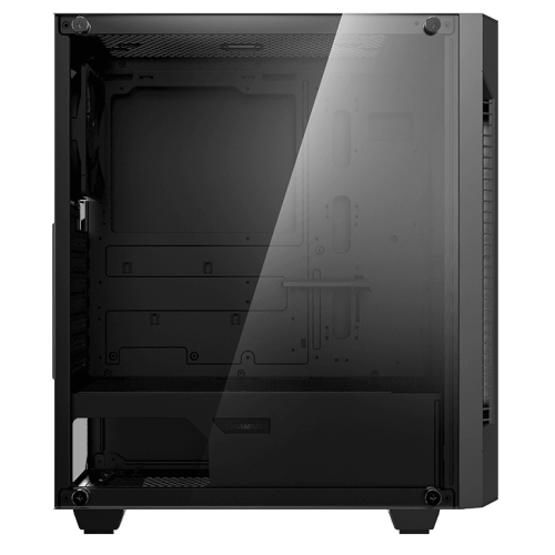 Корпус GAMEMAX Fortress Tempered Glass без БЖ Black (Відновлено продавцем, 818365) купити в Україні: Київ, Львів, Хмельницький, Тернопіль | Перевірка сумісності, низька ціна, відгуки, характеристики від TELEMART фото