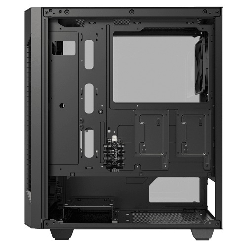 Корпус GAMEMAX Fortress Tempered Glass без БЖ Black (Відновлено продавцем, 818365) купити в Україні: Київ, Львів, Хмельницький, Тернопіль | Перевірка сумісності, низька ціна, відгуки, характеристики від TELEMART фото