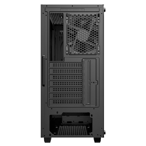 Корпус GAMEMAX Fortress Tempered Glass без БЖ Black (Відновлено продавцем, 818365) купити в Україні: Київ, Львів, Хмельницький, Тернопіль | Перевірка сумісності, низька ціна, відгуки, характеристики від TELEMART фото