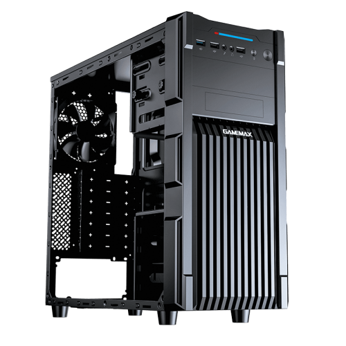 Корпус GAMEMAX GM-ONE FRGB без БП Black (Відновлено продавцем, 818381) купити в Україні: Київ, Львів, Хмельницький, Тернопіль | Перевірка сумісності, низька ціна, відгуки, характеристики від TELEMART фото