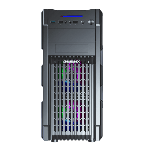 Корпус GAMEMAX GM-ONE FRGB без БП Black (Відновлено продавцем, 818381) купити в Україні: Київ, Львів, Хмельницький, Тернопіль | Перевірка сумісності, низька ціна, відгуки, характеристики від TELEMART фото