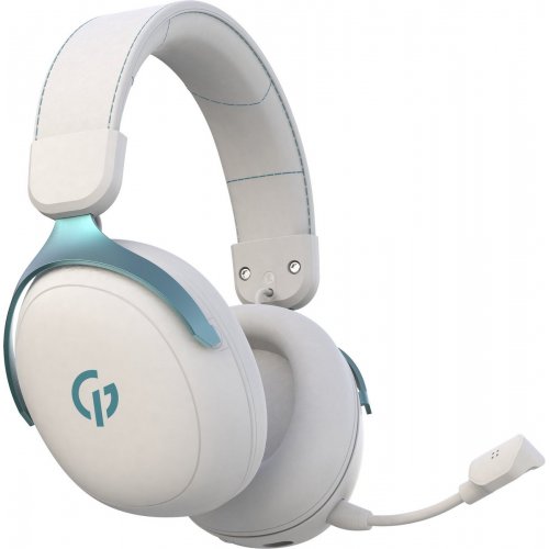 Наушники GamePro Asgard Freya Pro Wireless (HSW201WB) White/Blue купить в Украине: Киев, Днепр, Харьков, Одесса  | Низкая цена, отзывы, характеристики от TELEMART фото