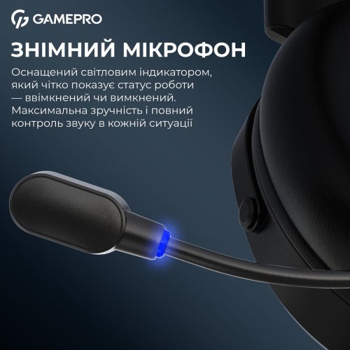 Фото Наушники GamePro Asgard Skadi Wireless (HSW191B) Black