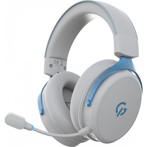 Наушники GamePro Asgard Skadi Wireless (HSW191WB) White/Blue купить в Украине: Киев, Днепр, Харьков, Одесса  | Низкая цена, отзывы, характеристики от TELEMART фото