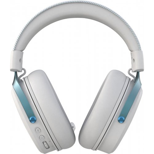 Наушники GamePro Asgard Skadi Wireless (HSW191WB) White/Blue купить в Украине: Киев, Днепр, Харьков, Одесса  | Низкая цена, отзывы, характеристики от TELEMART фото
