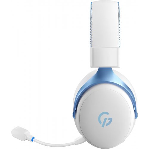 Навушники GamePro Asgard Skadi Wireless (HSW191WB) White/Blue купити в Україні: Київ, Львів, Хмельницький, Тернопіль, Івано-Франківськ | Низька ціна, відгуки, характеристики від TELEMART фото